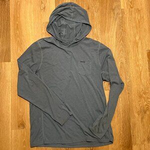Poncho Outdoors; Performance Hoodie; Slate Blue, Size L